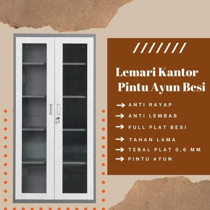 

No.OneBest- Lemari Arsip / Lemari kaca / Lemari Kantor / Lemari buku