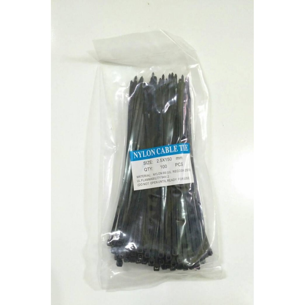 

No.OneBest- Kabel Tis Cable Tie Ties 15 Tali Ikat Nilon