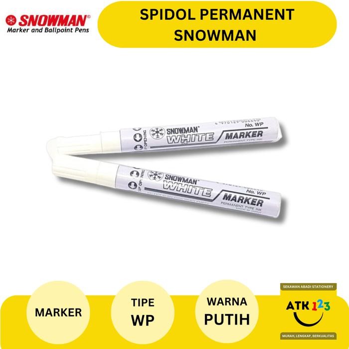 

No.OneBest- Spidol Permanent White Marker No. WP