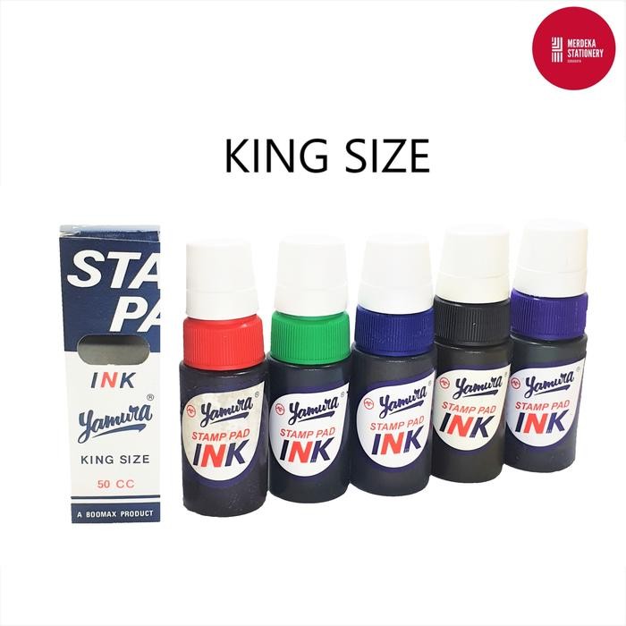 

No.OneBest- Tinta/Refill/Isi Bak/Stampel/Stamping Ink Stempel Yamura KingSize 50ml
