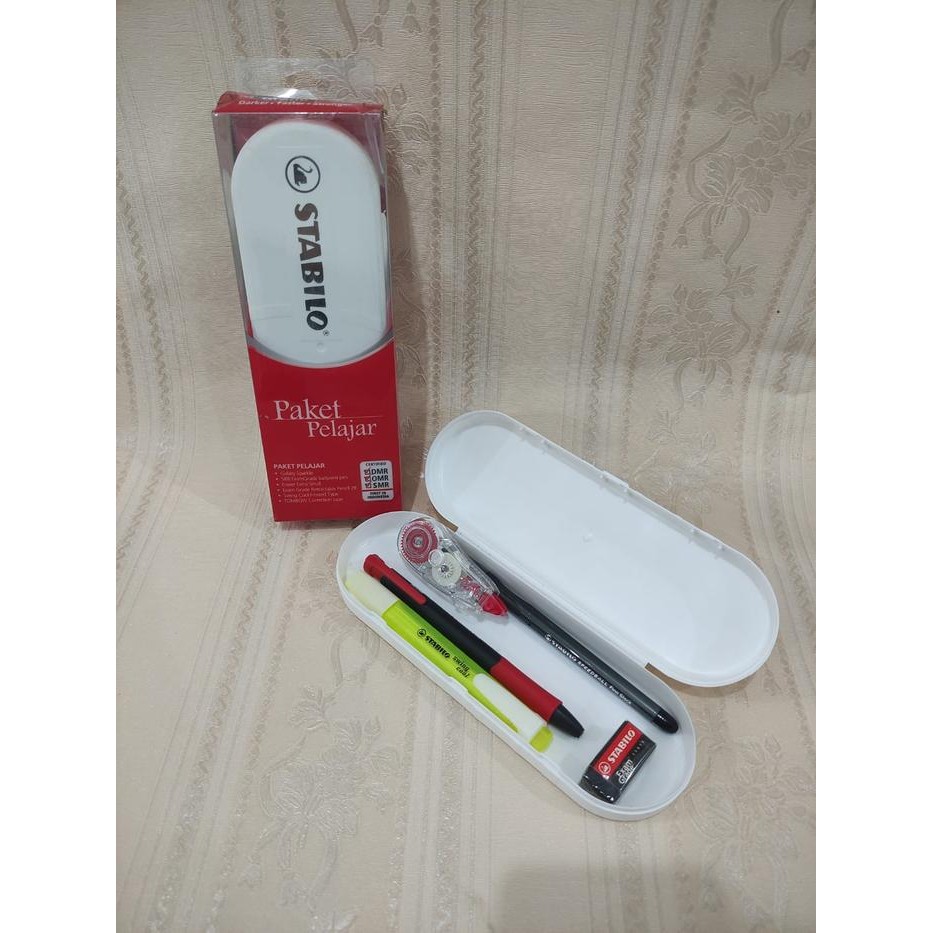 

No.OneBest- Stabilo Paket Pelajar (Putih) - 1 SET