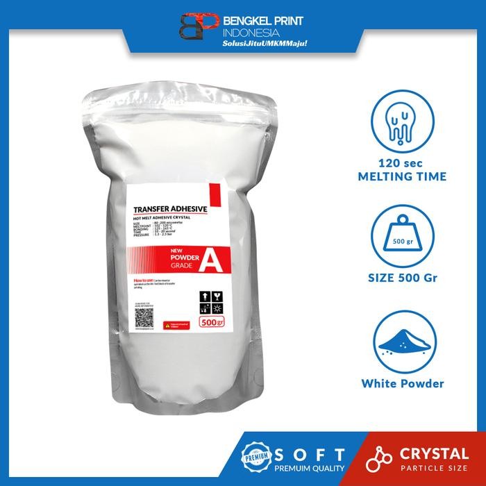 

No.OneBest- Hotmelt Powder Adhesive for DTF 80-170micron 500gr