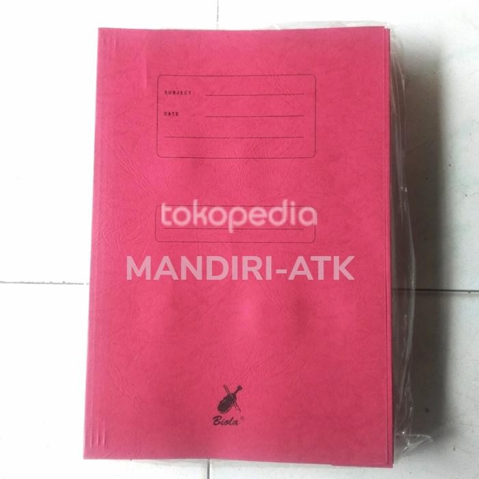 

No.OneBest- MAP KERTAS TEBAL UK.FOLIO [F4] TANPA ACCO MERK BIOLA