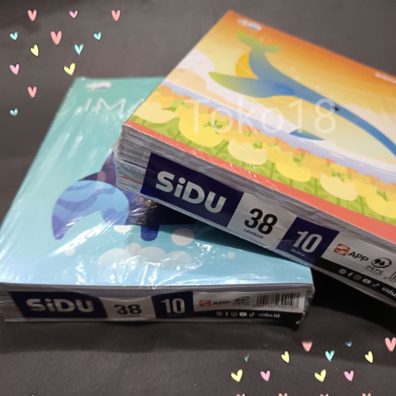 

UM1 1 Pak Buku Sidu 38 Lembar(Isi 10 Buku) Dan Buku Forte