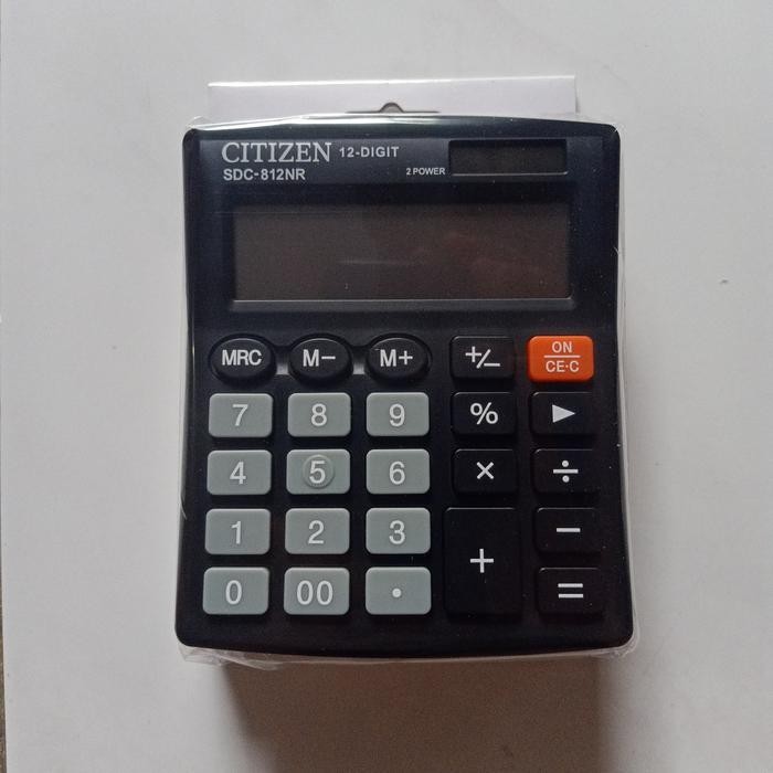 

Kalkulator Citizen Sdc-812Nr Original / Kalkulator Citizen
