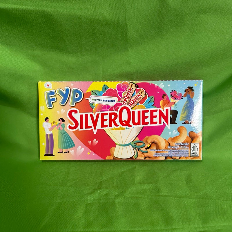 

Cemal Cemil Makyus .. .. Silverqueen 55Gr Cashew Isi 2Pc