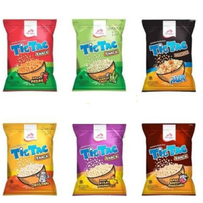 

Cemal Cemil Makyus Tic Tac Dua Kelinci Snack Ringan Mix Flavors 10 Pcs