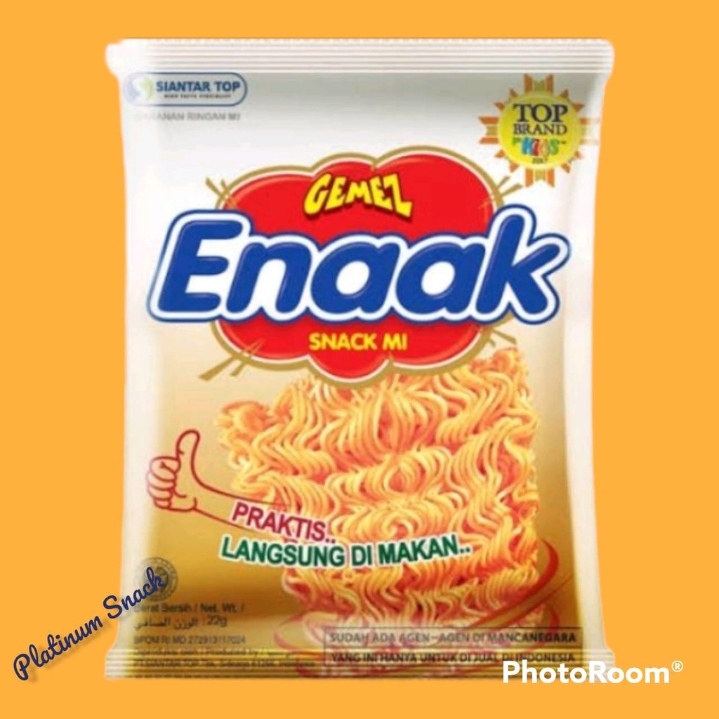 

Cemal Cemil Makyus Mie Gemez Enaak 17G X 20 Bks Rasa Gurih Enaak