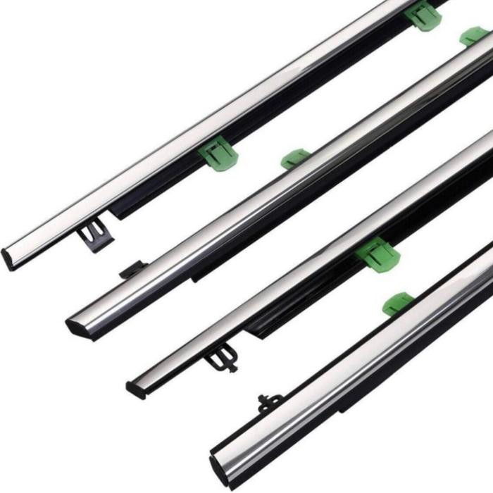 New Pelipit Karet Pintu Kaca Luar Honda Civic Genio Warna Chroom 1994 1995