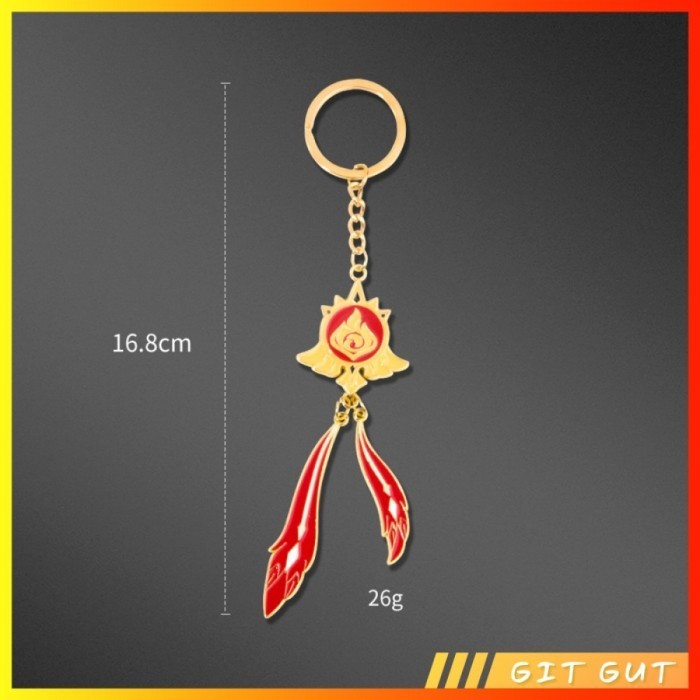 Tukuparty Keychain Gantungan Kunci Genshin Impact Venti Luminous Feather