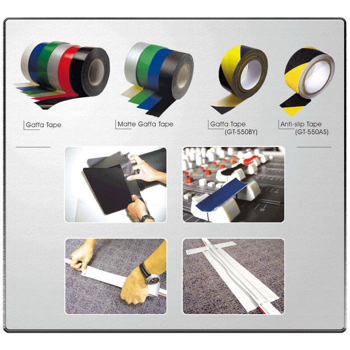 

Kupo Gaffa Tape Black - Gt515 48Mm X 15M Length #Gratisongkir