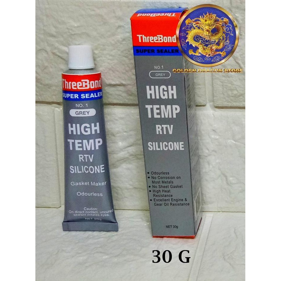

Lem Threebond Rtv No. 1 Grey / Silver / Abu-Abu High Temp #Gratisongkir