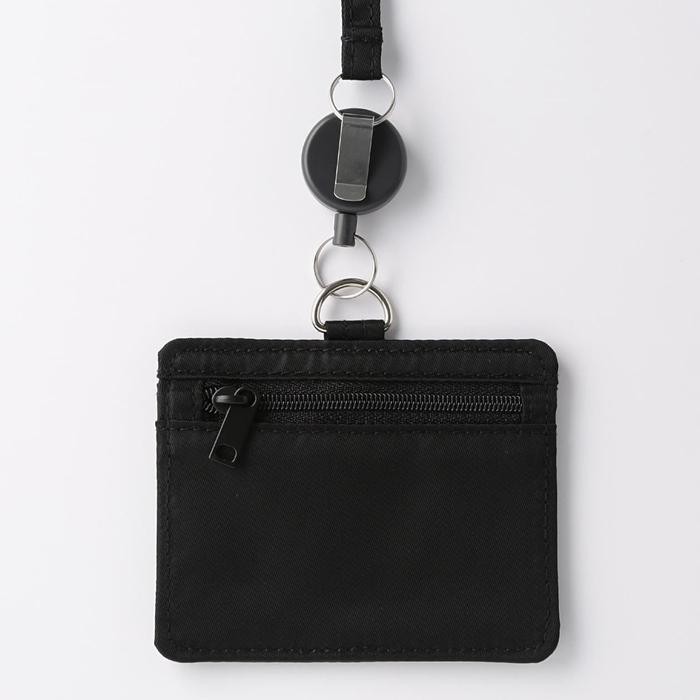 

Muji Nylon Card Case With Reel- Name Taq/Id Card Holder Dgn Tali Tarik #Gratisongkir