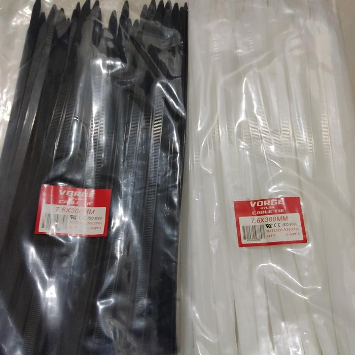 

Kabel Tis 30 Cm X 7,6 Cv-300S Fort Cable Ties 30Cm Fsm 8 X 300 7.6 #Gratisongkir