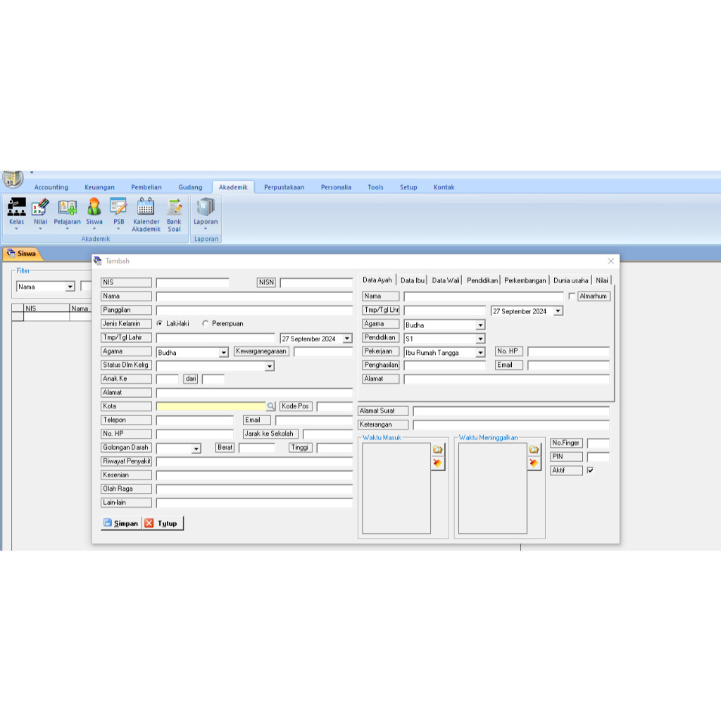 Software Aplikasi Sekolah TERLENGKAP.