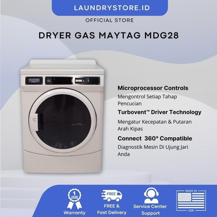 Pixora- Mesin Pengering Laundry Merk Maytag
