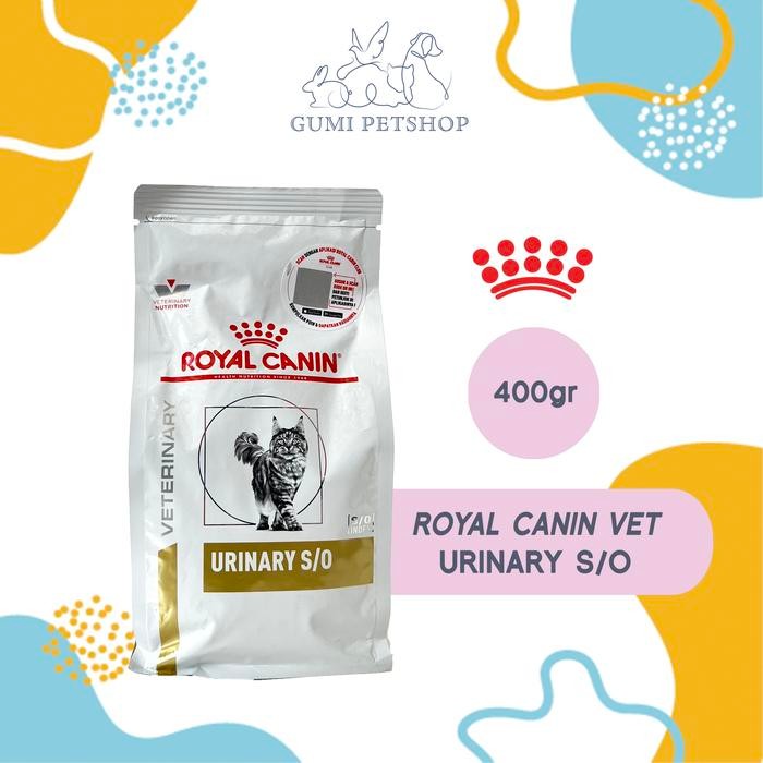 ROYAL CANIN Urinary SO Cat Food 400gr / Makanan Kucing Urinary CatFood