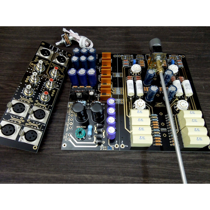 12AU7 Valve Tube Bile Preamp Pre-amp ECC88 American ARC Circuit Tube Pre-Amplifier Stereo HiFi Balan