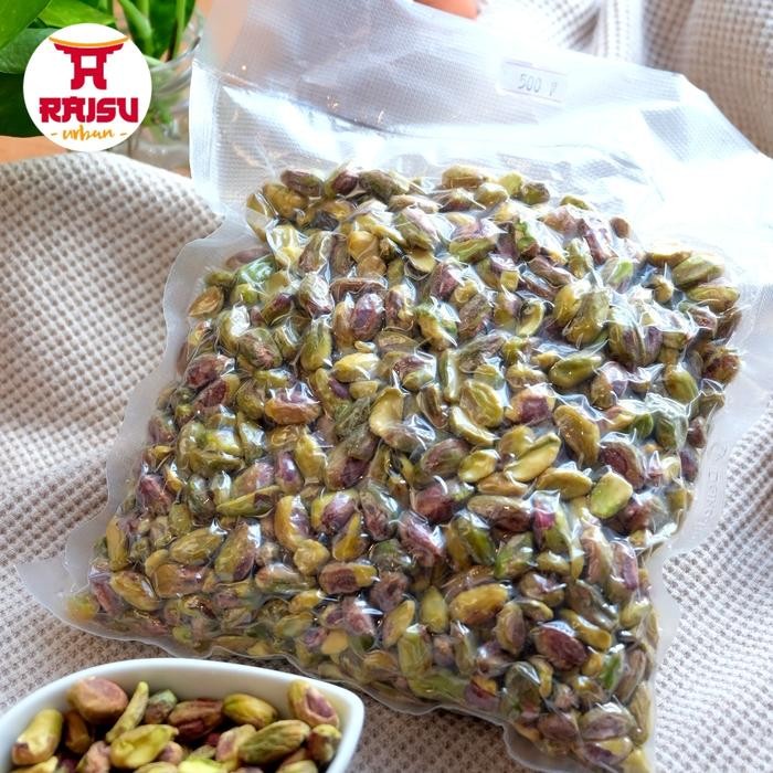 

KACANG PISTACHIO MENTAH 500 gram , RAW KERNEL (GRADE SUPER A)