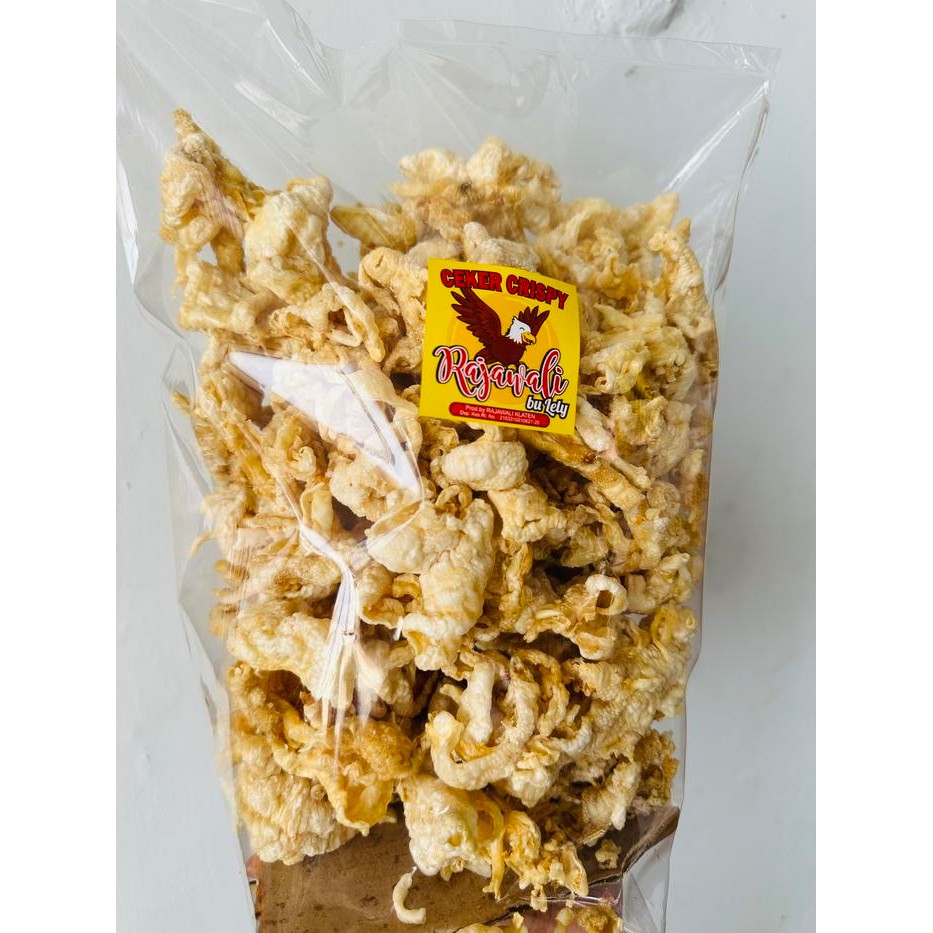 

500gr KERIPIK CAKAR TANPA TULANG TANPA TEPUNG PREMIUM BU LELY GURIH RENYAH / CEKER ASIN PEDAS DAUN