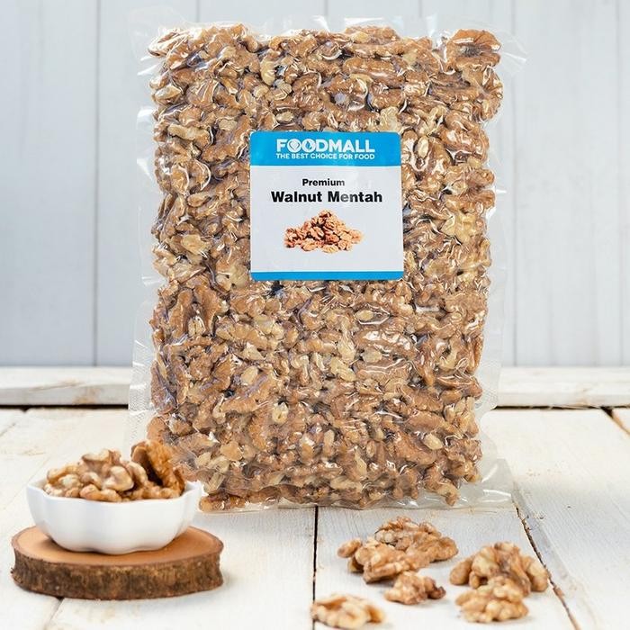 

Kacang Walnut PREMIUM 95% UTUH MENTAH