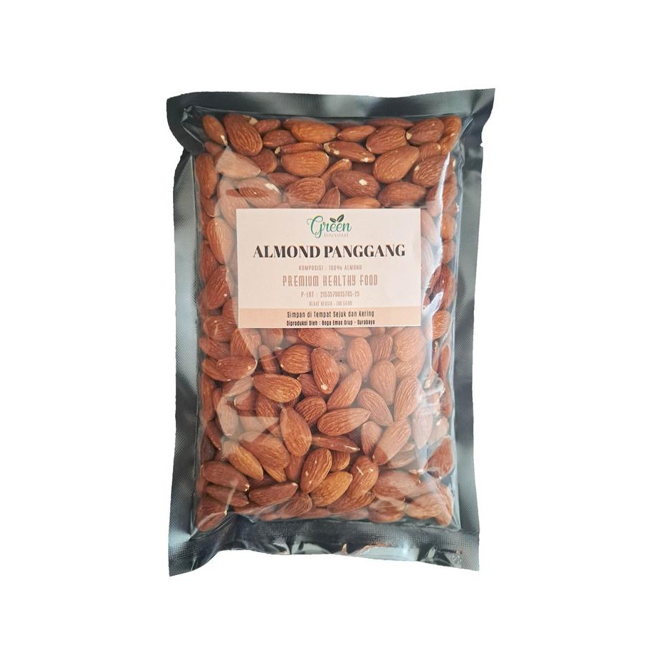 

LLPDE - KACANG ALMOND PANGGANG 500 GRAM / ROASTED ALMOND 500 GR / ALMOND BLUE DIAMOND / KACANG