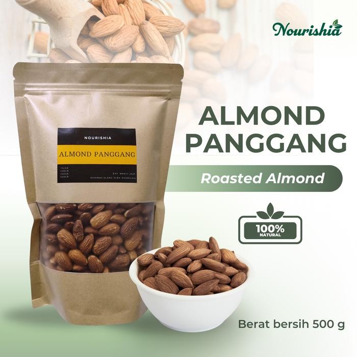 

Kacang almond panggang 500gr