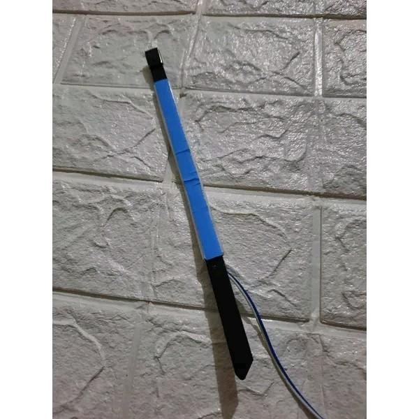 Sepasang Lampu Led Strip Flexsible Shock Motor 1 Tone /Lampu Shock Running/Jalan Breket Motor Lampu