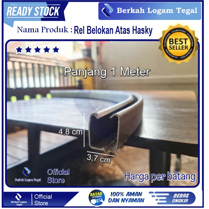 Rel Belokan Atas Kecil Haski Pintu Garasi Rel Tikung Berkualitas