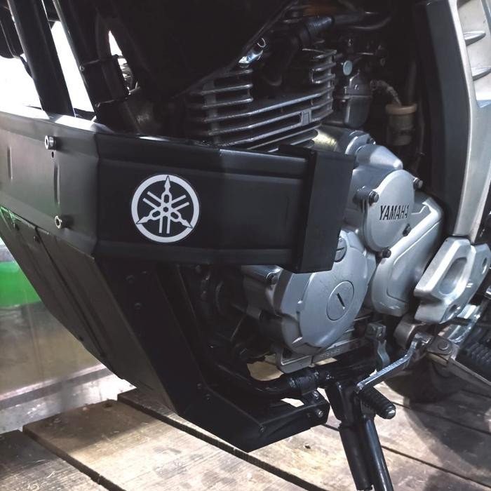 Cover Engine Cover Mesin Custom Yamaha Scorpio Bahan Plat Baja