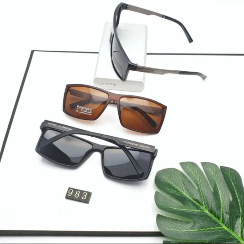 SUNGLASSES PORSCHE DESN 801 KACA FASHION ELEGAN CESUAL LENSA ANTIUV PROTECTION UNI
