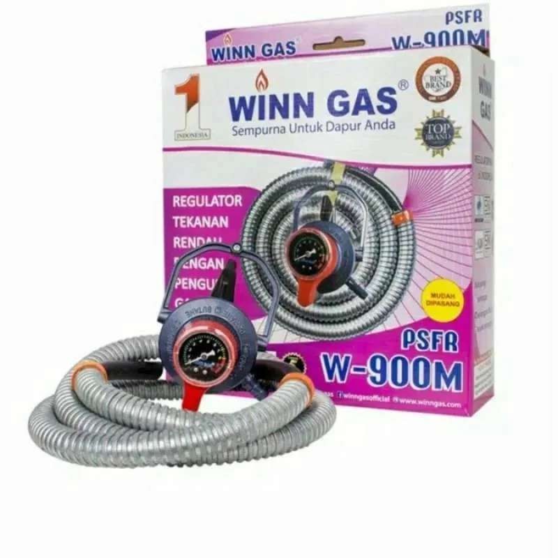 Winn Gas - Regulator Low Pressure Kunci Ganda Meter *
