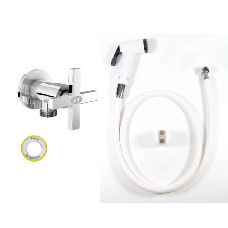 PAKET - Kran Shower Baling AIR Shower SH 9G Z dan Cebok Putih BD 03 W *