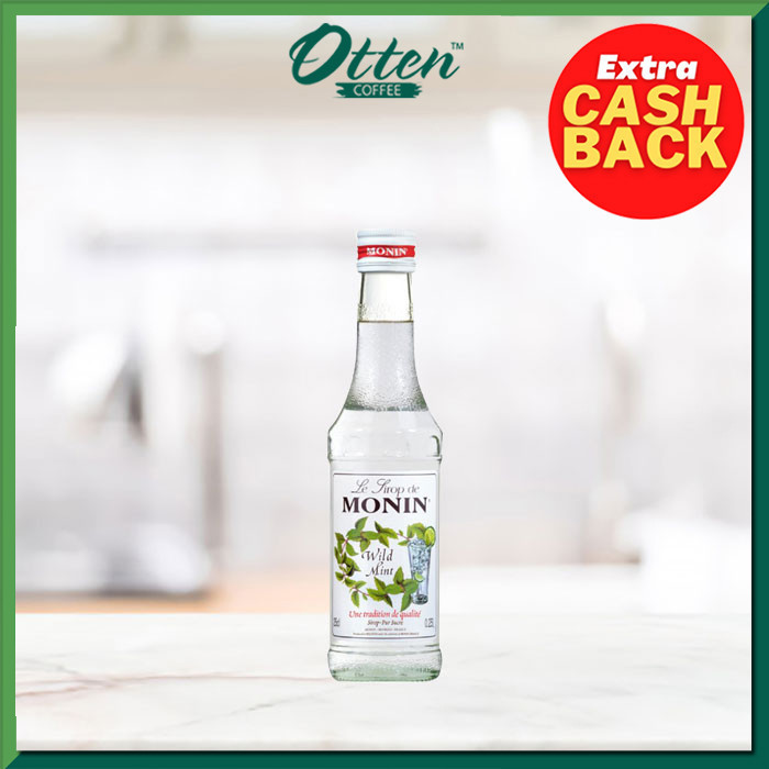 

Monin - Syrup Wild Mint (250 ML) - Sirup Minuman Rasa Wild Mint