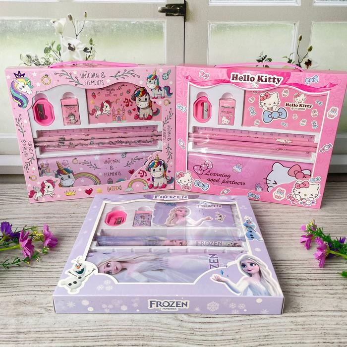 

PALING MURAH.! PAKET ALAT TULIS 7 IN 1 YOYO 8002A BUKU KOTAK PENSIL PENGHAPUS RAUTAN