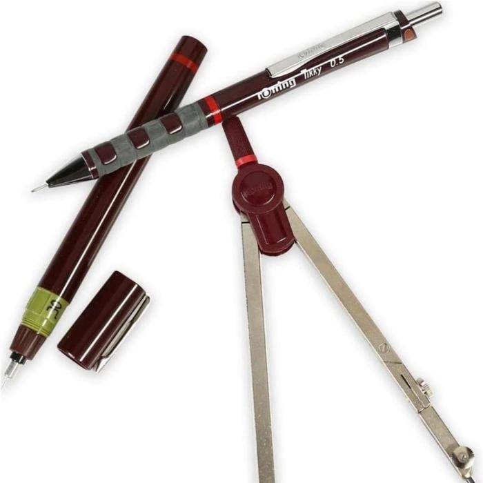 

LANGSUNG GAS.! ROTRING RAPIDO ISOGRAPH SET 0.1/0.3/0.5 COLLEGE SET