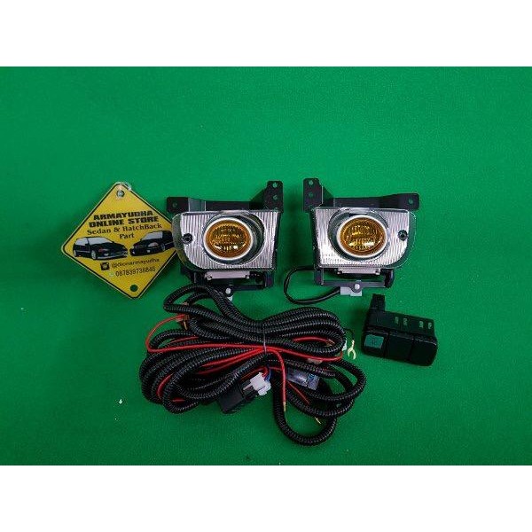 PREMIUM Foglamp Lampu Kabut Honda Civic Genio Yellow Lens 1992-1995