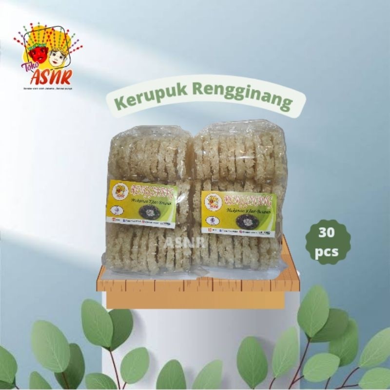 

Kerupuk rengginang mentah Mpok Nur