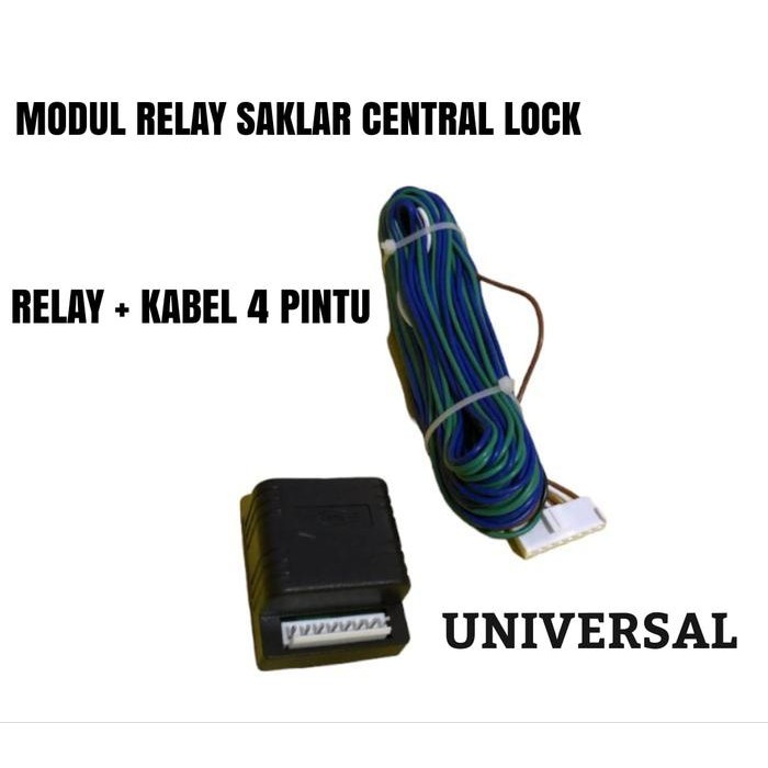 Modul - Relay - Saklar Central Lock - Sentral Lock