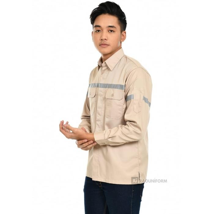 baju safety terbaru tambah bordir