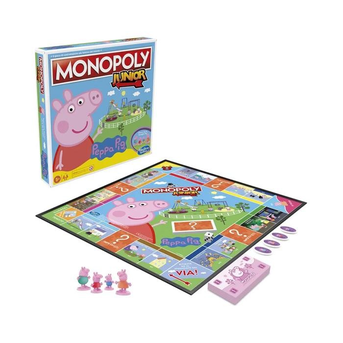Toys Kingdom Monopoly Junior Peppa Pig - Mix Toys Kids Toy Mainan Strategi Anak Papan Permainan