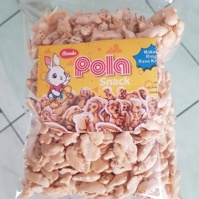

Snack kentang rasa original ( asin ) Pola Snack 250 Gra