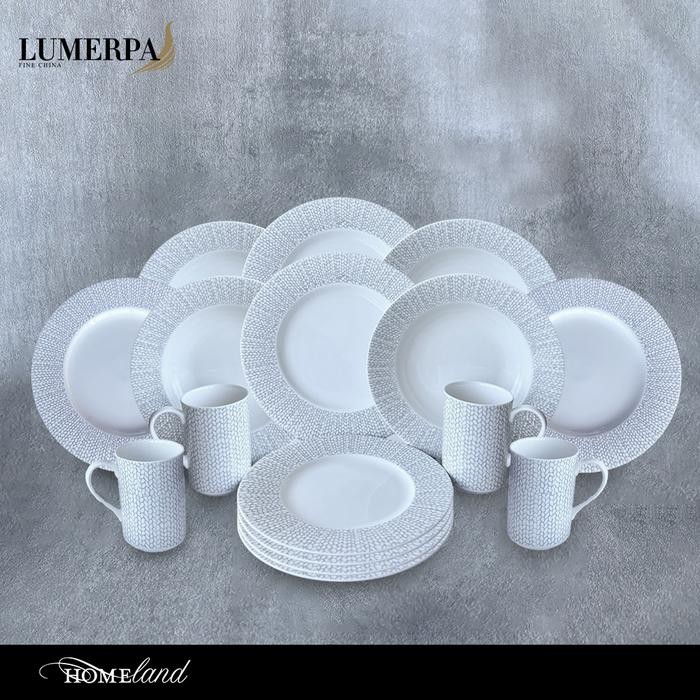 TERBARU Lumerpa Amanda Dinner Set / Set Piring Makan