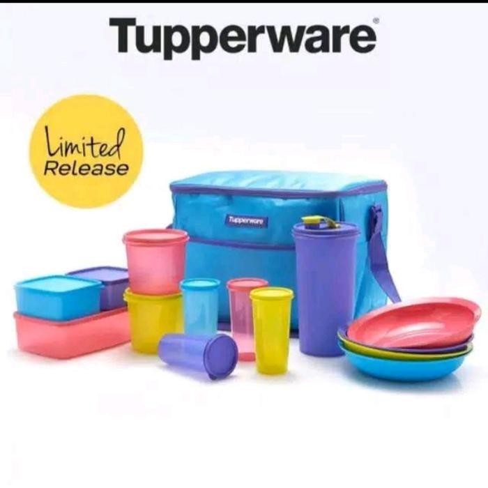 PROMO Family day out set tupperware perlengkapan piknik yg lengkap