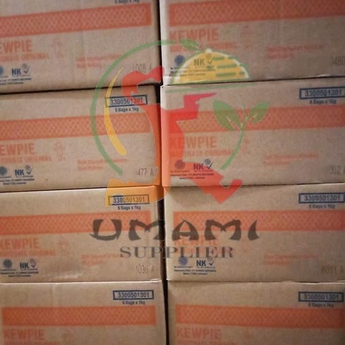 

CARAKA.STORE1 KEWPIE MAYONAISE ORIGINAL 1KG (1KARTON ISI 6PCK)