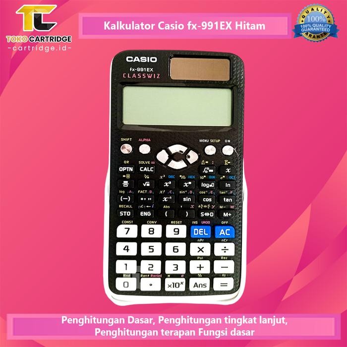 

Kalculator Casio Model Scientific Calculator Fx-991Ex Calkulator Ilmiah Hitam Black Blue Pink Kuliah
