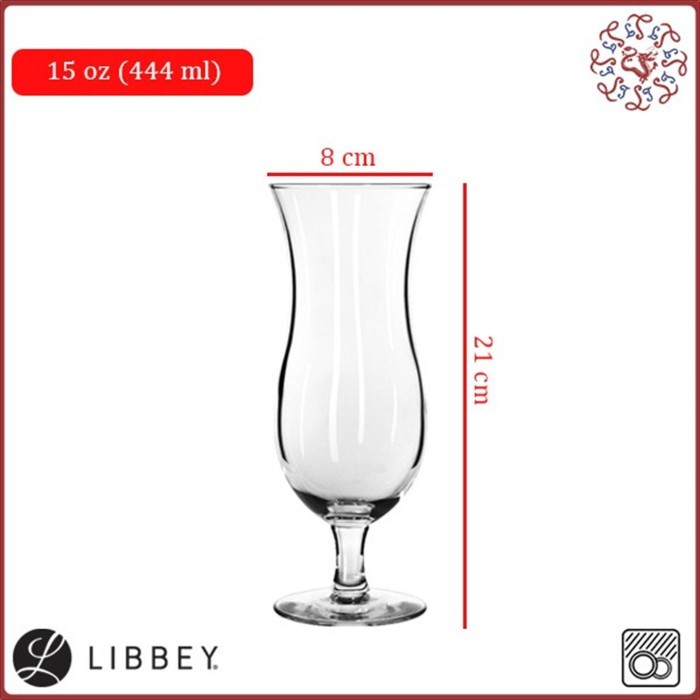 Libbey Cocktail / Cyclone Glass / Gelas Koktail 444 Ml #3617