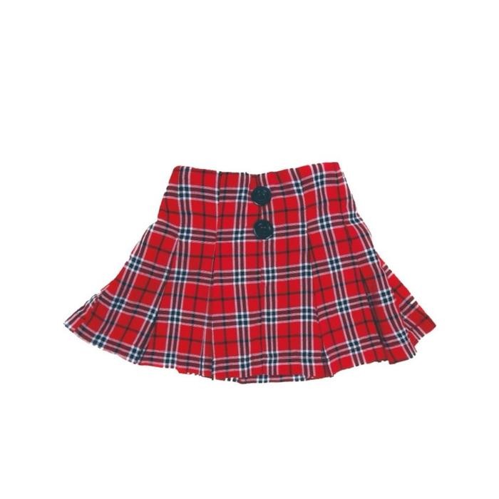 KINDATWINS - BUTTON SKIRT - FASHION KOREA ROK PENDEK ANAK BAYI PEREMPUAN USIA 6BULAN - 10TAHUN ROK