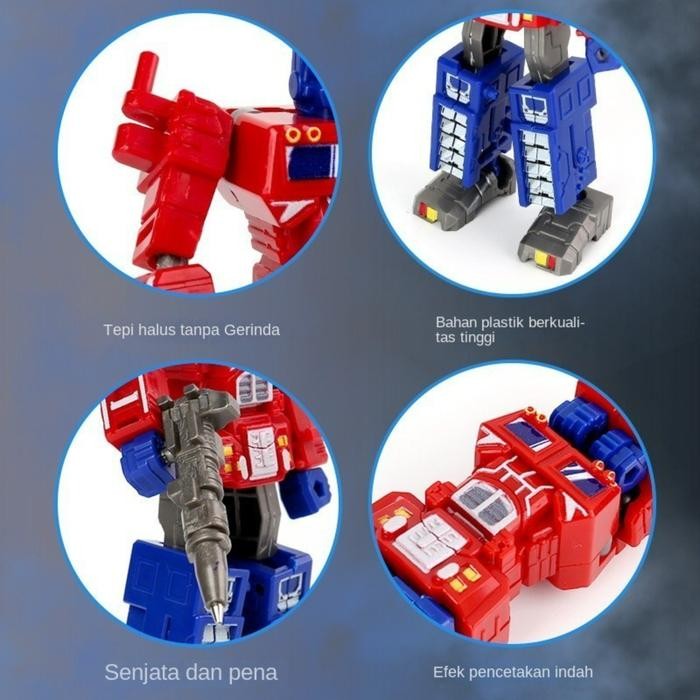 

Injkt Robot Pen Transformers Toy Pena Optimus Prime Writable Toys Siswa Pen Pen Robot'S Robot'S Pena
