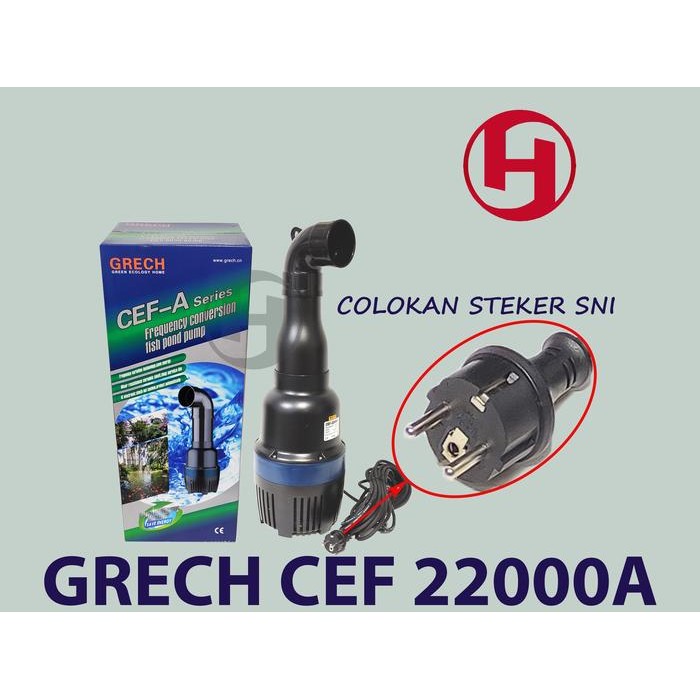 WATER PUMP CEF 22000 A POMPA CELUP KOLAM SUNSUN GRECH CEF 22000A